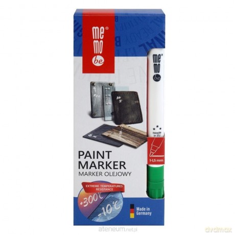Marker olejny 1-1,5mm zielony (10 szt)