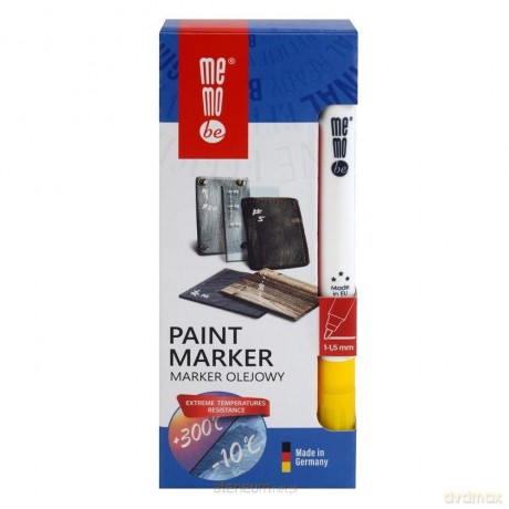 Marker olejny 1-1,5mm żółty (10 szt)