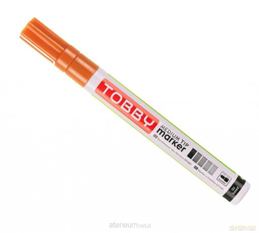 Marker olejowy olejny brązowy