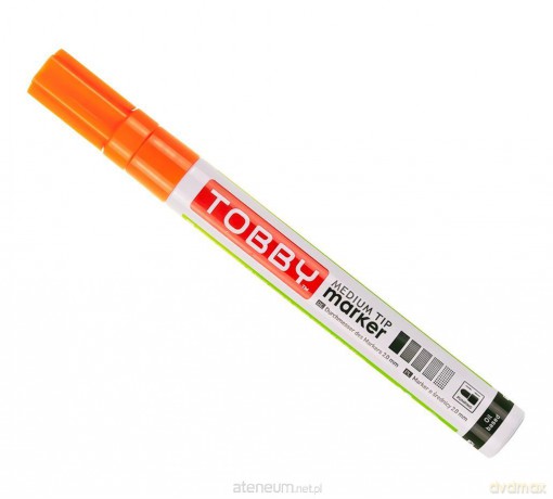 Marker olejowy olejny jasnopomarańczowy UV