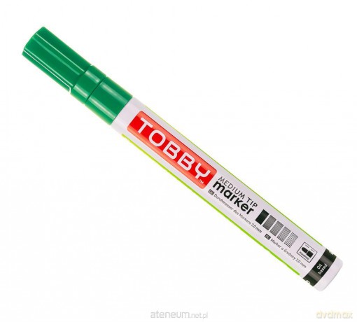 Marker olejowy olejny zielony