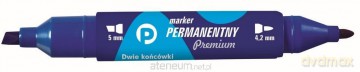 Marker perman. nieb. 2 końcówki (12 szt.) KM502-N2