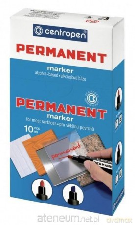 Marker permanentny 8566 zielony (10 szt)