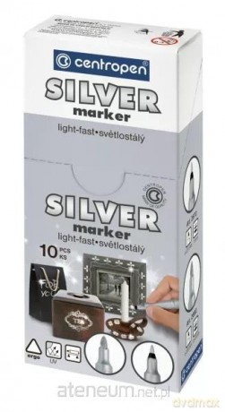 Marker permanentny Silver 2670 M (10 szt)