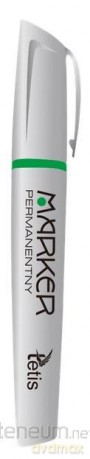 Marker permanentny zielony KM109-ZO (12 szt)