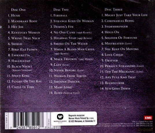 Deep Purple: The Platinum Collection [3CD]