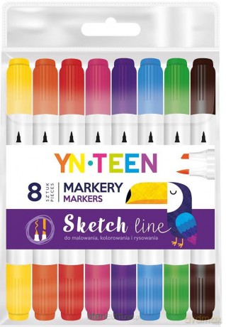 Marker Sketch Line 8 kolorów