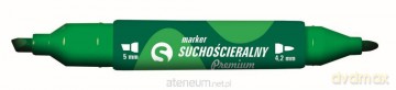 Marker suchoś. ziel. 2 końcówki (12 szt.) KM504-Z2