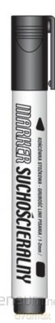 Marker suchościeralny czarny KM107-VO (12 szt)