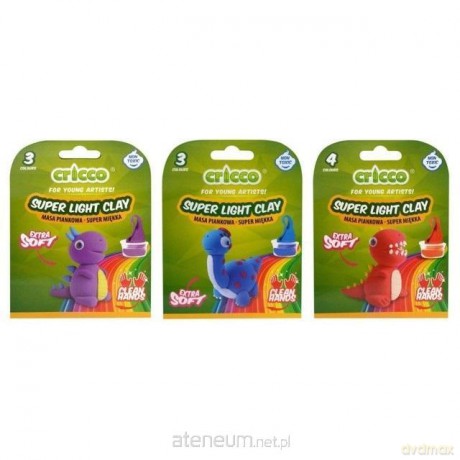 Masa piankowa zestaw mini 30g Dinozaury