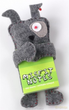 Misfit Notes - karteczki wyrywane - Pies