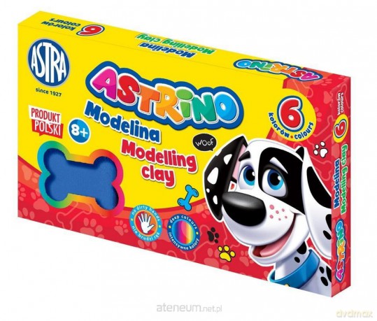 Modelina 6 kolorów Astrino