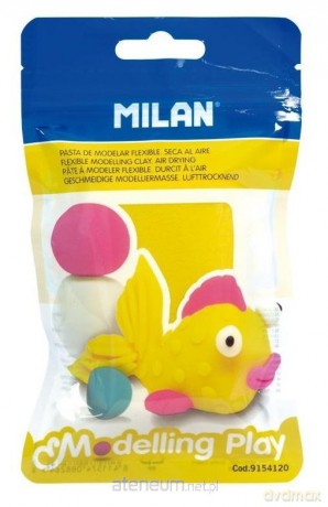 Modelina AIR-DRY samoutwardzalna 100g żółta