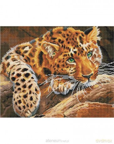 Mozaika diamentowa - Jaguar 40x50 cm
