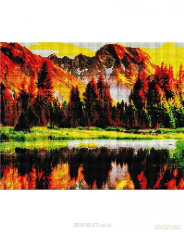 Mozaika diamentowa - Jesienny las 40x50 cm