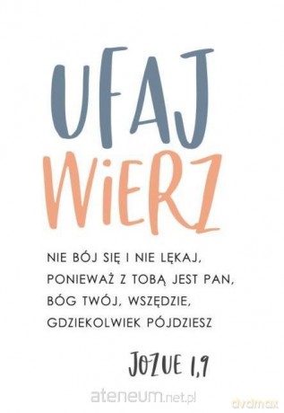 Mój dziennik - Ufaj wierz nie bój się