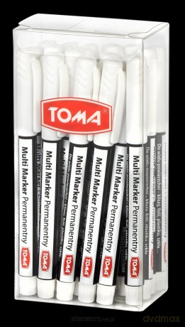Multi Marker permanentny biały (20 szt)