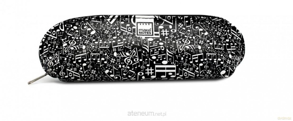 Music Etui na okulary na zamek