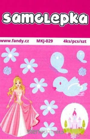 Naklejki papierowe Mini - Księżniczki