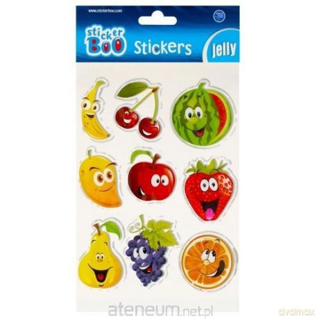 Naklejki Sticker BOO Owoce