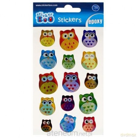 Naklejki Sticker BOO Sowy