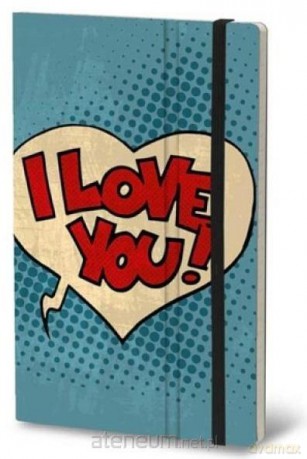 Notatnik 210x130/192K I love You