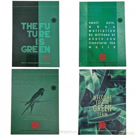 Notatnik A5/100K kratka Flexi Think Green (10 szt)