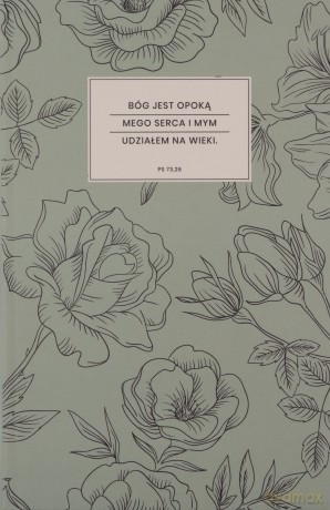 Notatnik Lux - Bóg jest opoką