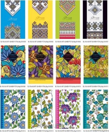 Notatnik ozdobny 105x165/120K kratka