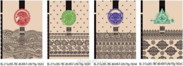 Notatnik ozdobny 215x285/80K linia