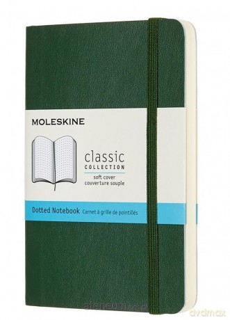 Notes 13x21 linie myrtle green