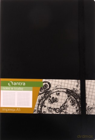 Notes A5 Kratka Impresja Czarny