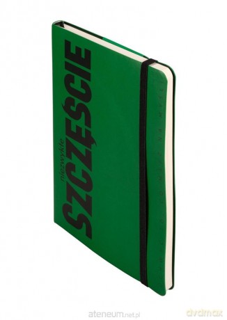 Notes A5 linia Szczęście zielony