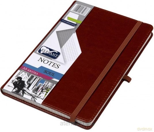 Notes A5 Soul brązowy