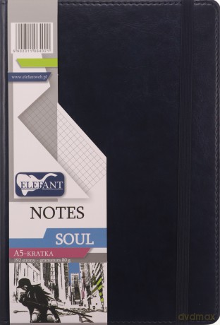 Notes A5 Soul granat