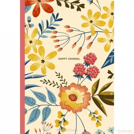 Notes A5/48k kropkowany Sketch&note Happy journal