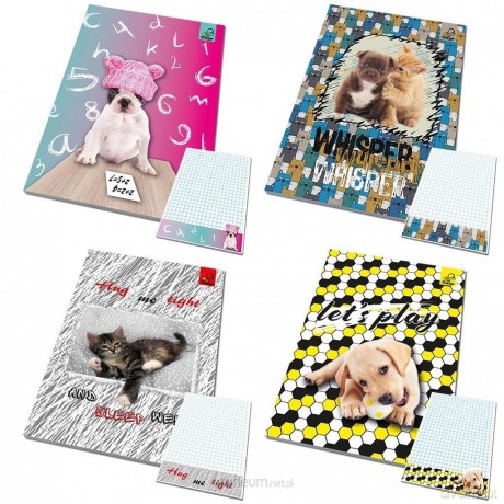Notes A6 poddruk Best Friends zwierzaki (10 szt)