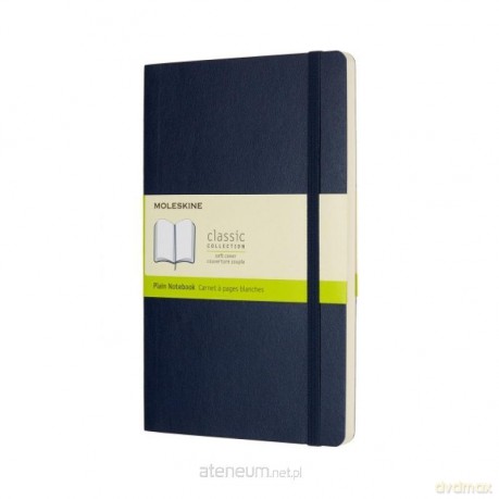 Notes Classic 13x21 gładki szafirowy