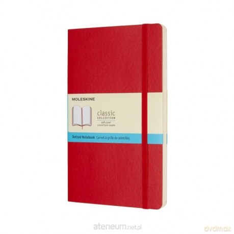 Notes Classic 13x21 kropki czerwony
