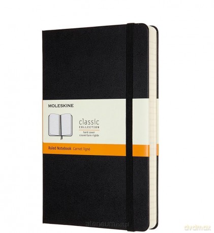 Notes Classic 13x21 tw. linie czarny