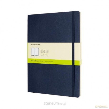 Notes Classic 19x25 gładki szafirowy