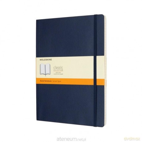 Notes Classic 19x25 linia szafirowy