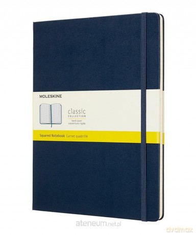 Notes Classic 19x25 tw. kropki szafirowy