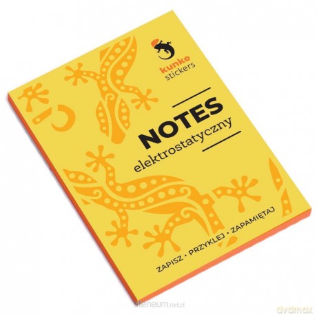 Notes elektrostatyczny pomarańczowy 100 karteczek