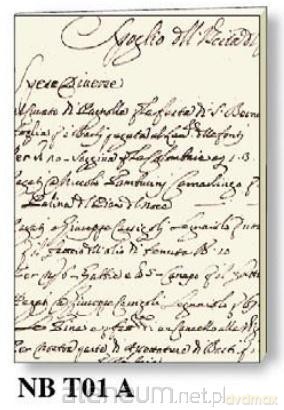 Notes ozdobny A5 BR NB T01 A Pismo