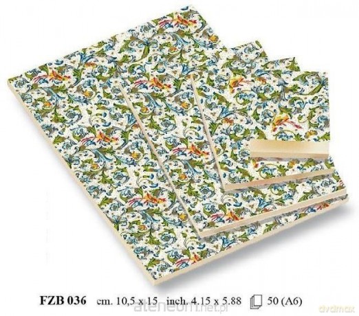 Notes ozdobny A6 BR FZB 036