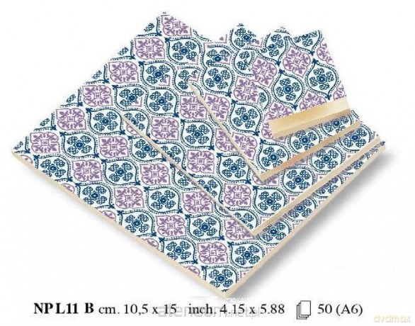 Notes ozdobny A6 BR NP L11 B Fiolet