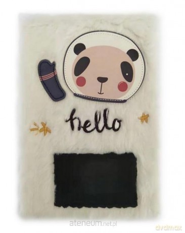 Notes pluszowy A5/80K Panda