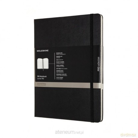 Notes Professional 19x25 tw. czarny