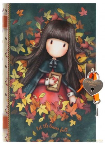 Notes z kłódką - Autumn Leaves